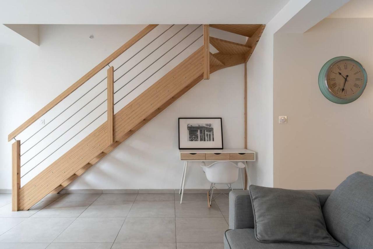 303 - Appartement Duplex Moderne - Jeanne D'Arc, Toulouse Bagian luar foto